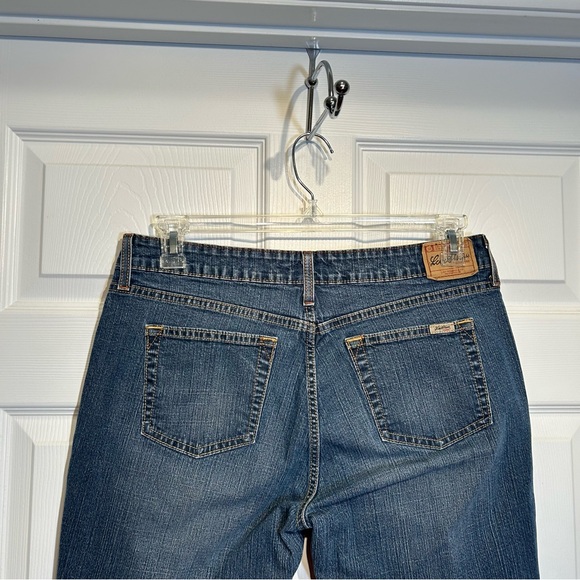 Levi Strauss signature Blue Denim Cutoff Shorts Size 10 - Picture 5 of 8